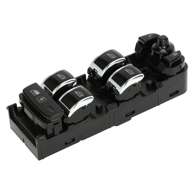 Interruptor de ventana eléctrica Unique Bargains No.31415521 para el lado del conductor delantero izquierdo para Volvo S90 2018-2021 Negro