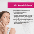 thumbnail image 6 of Naturalis Collagen Peptides Powder (7oz) | Made with Peptan® Collagen, Clinically Studied to Support Healthy Skin, Hair & Bones* | Soy & Gluten Free, Grass-Fed, Non-GMO, Halal, Kosher | Starter Pack, 6 of 6
