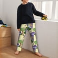 thumbnail image 5 of Vsdgher Labrador Retriever Dog Print Kids Pajama Pants,Long Sleep Plaid Pants Soft Lounge Pj Bottoms Sleep Pants with Pockets-Large, 5 of 6