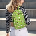 thumbnail image 2 of Geaub guinea pigs durable canvas backpack: stylish, lightweight, and spacious with adjustable straps, 2 of 7