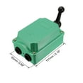thumbnail image 2 of Interruptor de tambor QS-30 3 posiciones Adelante/Apagar/Reversa Control de motor Carcasa de plástico 30A, 2 of 4