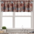 thumbnail image 3 of Ambesonne Brown Valance & Curtain, Victorian Mandala, 55"x36", Multicolor, 3 of 6