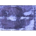 thumbnail image 1 of Ahgly Company Machine Washable Indoor Rectangle Abstract Blue Modern Area Rugs, 6' x 9', 1 of 4