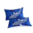 thumbnail image 2 of Home Bedding Set Fish Shell Comforter Cover Set Teen Adult Creative Seafloor Bedspreads,California King (98"x104"), 2 of 5