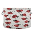 thumbnail image 2 of BZSMCE Decorative Storage Open Bins 20x14in In Ladybugs Art Array Printed, 2 of 6