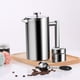 thumbnail image 4 of 800ml/1000ml Prensa Francesa Cafetera Olla Acero Inoxidable Doble Pared Preparada, 4 of 11