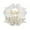 F, variant on YYKihy New Cute Translucent Jelly Colors Flower Shape Hair Claws Women Girls Hair Clips