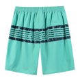 thumbnail image 4 of Vedolay Short For Men Mens Casual Shorts - Cotton Drawstring Summer Beach Stretch Twill Chino Golf Shorts,Mint Green M, 4 of 5
