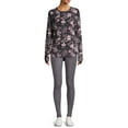 thumbnail image 4 of Climateright by Cuddl Duds Women's Fleece Thermal Leggings, 4 of 6