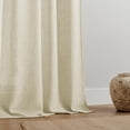 thumbnail image 4 of Cortinas Joydeco de lino, 244 cm de longitud, juego de 2 paneles para dormitorio, 4 of 8