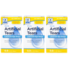 3 Pack Quality Choice Artifical Tears Sterile 0.5oz Each