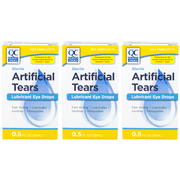3 Pack Quality Choice Artifical Tears Sterile 0.5oz Each