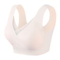 thumbnail image 1 of Women's Large Size Seamless Without Ring Soft And Skin Friendly Comfortable Vest, 1 of 4