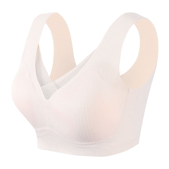 Women's Large Size Seamless Without Ring Soft And Skin Friendly Comfortable Vest