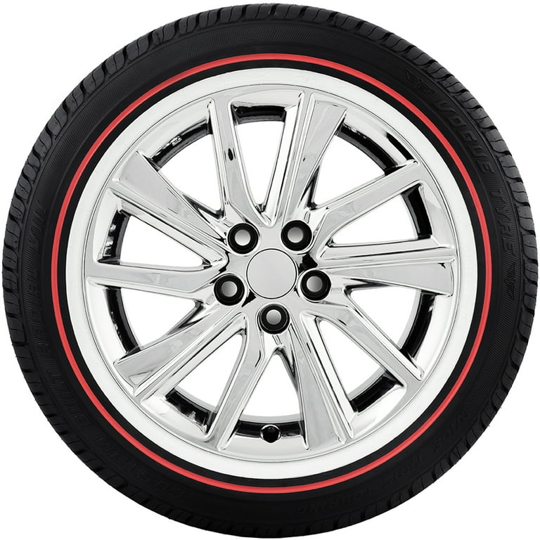 一番の Radial Built Custom Tyre Vogue VIII 285/45R22 Stripe Red 自転車本体