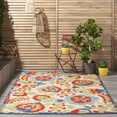 thumbnail image 5 of Nourison Aloha Indoor/Outdoor Multicolor 6' x 9' Area Rug, (6x9), 5 of 11