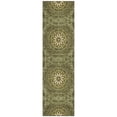 thumbnail image 2 of Addison Rugs Chantille Indoor/Outdoor Transitional Circles Olive Washable Runner Rug, 2'3" x 7'6", 2 of 6