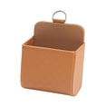thumbnail image 3 of Car Air Vent Organizer Auto Storage Pouch Easy to Install Universal Car Storage Brown, 3 of 9