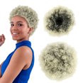 thumbnail image 1 of Wig African Drawstring Ponytail, Premium Synthetic Curly Natural Drawstring Ponytail, wig for Women, 1 of 2