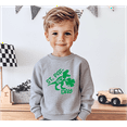 thumbnail image 3 of Bump and Beyond Designs St. Patrick's Day Shirt Boys, St. Pat-rex Day Sweatshirt (Natural 4T), 3 of 5