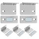 thumbnail image 1 of Cupboard Magnetic Door Catch Furniture Accessories Wardrobe Doors Drawers Cabinets Sliding Doors 5 Sets, 1 of 5