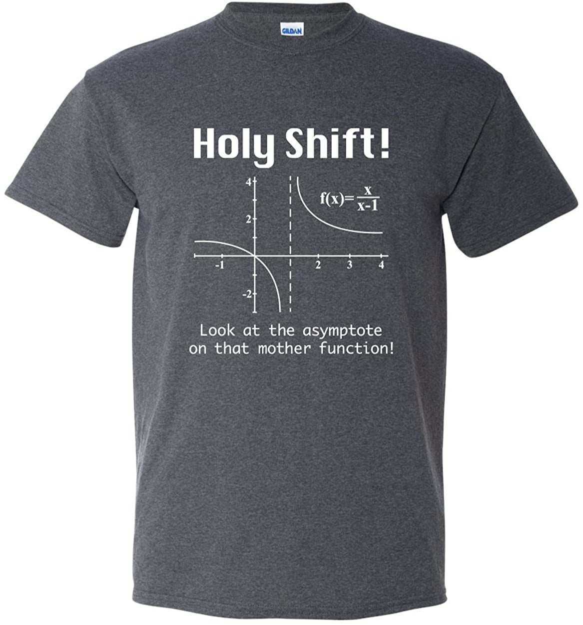 uvidenhed rack Udflugt Holy Shift Math Geometry Physics Adult Mens Unisex Funny T-Shirt Heather  Black - Walmart.com