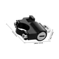 thumbnail image 2 of KAKOWELY 1Set Tamper-Proof Lock for Urban Commuting and Vehicle Parking 5.30X4.60X2.00in, 2 of 8