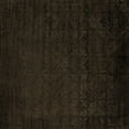 thumbnail image 1 of Ahgly Company Indoor Square Abstract Brown Modern Area Rugs, 3' Square, 1 of 4
