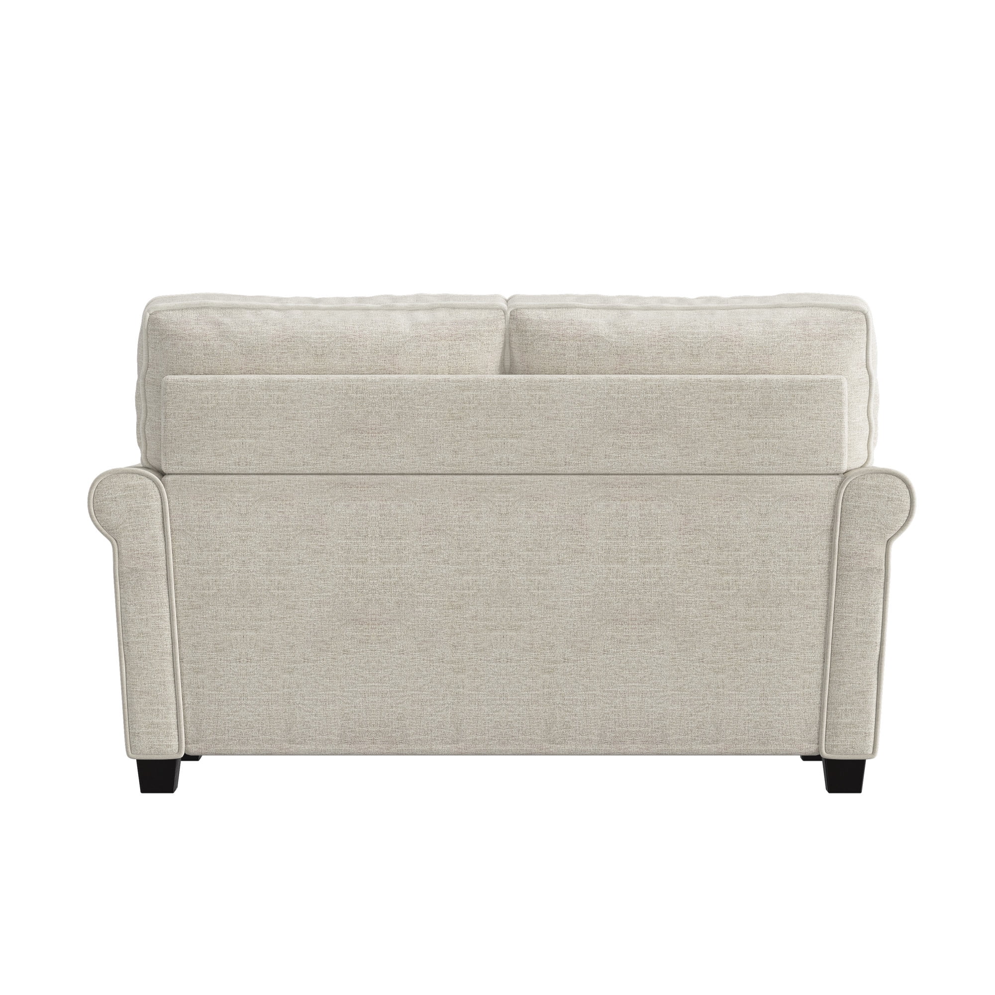Mainstays Tatum Twin Sleeper 56.25" Loveseat, Beige