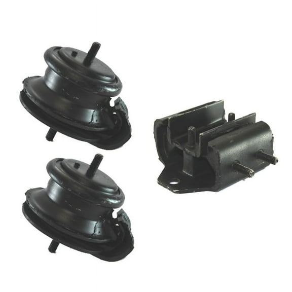 K0778 Fits 1990-1996 Nissan 300ZX 3.0L Coupe Turbo AUTO Motor & Trans Mount Set 3PCS : A7324, A7324, A4319