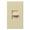 Ivory, variant on Lutron NTLV-1000-LA Nova-T Magnetic Low Voltage Dimmer, 800W, 120V, Light Almond