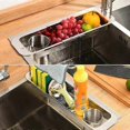 thumbnail image 5 of Stainless Steel Draining Rack, Upgraded Kitchen Sink Faucet Organizer Adjustable, 5 of 5