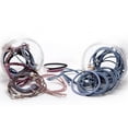 thumbnail image 4 of 12Pcs/Set Korean Womens Elastic Ponytail Holder Rope Hair Tie Ring Hairband Band, 4 of 5