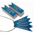 thumbnail image 3 of Inkdotpot Pack Of 50 Happy Retirement Favor Paper Tags Craft Real Rose Gold Foil Hang Tags, 3 of 6