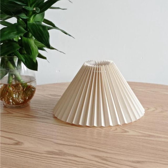 Pantallas de lámpara de tela, Pantallas de lámpara de mesa de , Pantalla para lámpara de mesa Lámpara colgante de piso Beige_28cm