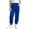 #01-Blue, variant on YAYUBA Girl's Joggers Cinch Bottom Sweatpants with Pockets | Soft Cotton, elastic waist, Cinch bottom hem, Back To School Outfits, Brown, 4-5 Years