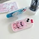 thumbnail image 3 of Funda de teléfono de dibujos animados de Hello Kitty para iPhone 14, 13, 12, 11 Pro Max, Xs, Xr, funda con espejo de maquillaje para niñas, 3 of 4