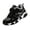 White, variant on Boys Winter Sneakers Faux Fur Ankle Booties Unisex Kids Warm High Top Traines Sport Shoes (Big Kid/Little Kid)