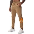 thumbnail image 6 of Men's Winter Fleece Pants Sherpa Lined Sweatpants Active Running Jogger Pants, 6 of 7
