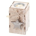 thumbnail image 4 of Gymnture Christmas Wooden Tealight Candle Holder Vintage Table Centrepiece, 4 of 10