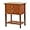 Oak, variant on Glory Furniture Newton 2 Drawer Nightstand in Beige