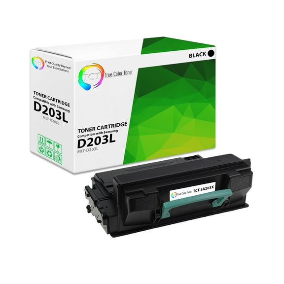 TCT D203L Toner Cartridge - Premium Compatible Replacement for MLT-D203L Black High Yield