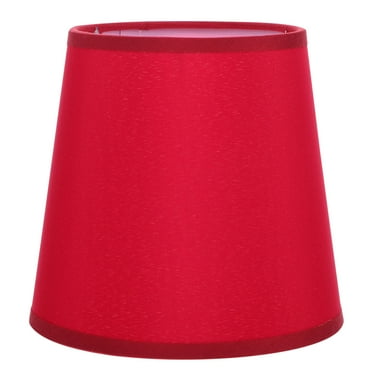 Barrel Fabric Lampshade Red Barrel Lamp Shades E14 Socket Compatible for Table Chandeliers Wall Floor Lamp Replacement 5.51"W x 5.51"H