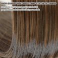 thumbnail image 3 of Extensión de cola de caballo larga trenzada negra de 80 cm con lazo para el cabello, cola de caballo recta envolvente, extensión de cabello, 3 of 5