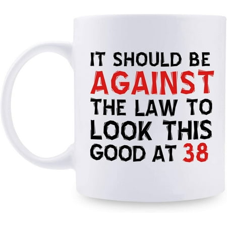 

38th Birthday Gifts for Women - 1983 Birthday Gifts for Women 38 Years Old Birthday Gifts Coffee Mug for Mom Wife Friend Sister Her Aunt - 11oz