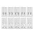 thumbnail image 2 of Eyebrow Tattoo Practice Skin Thickened Double Sided Silicone Microblading for Tattoo Salon Practice 10Pcs, 2 of 7