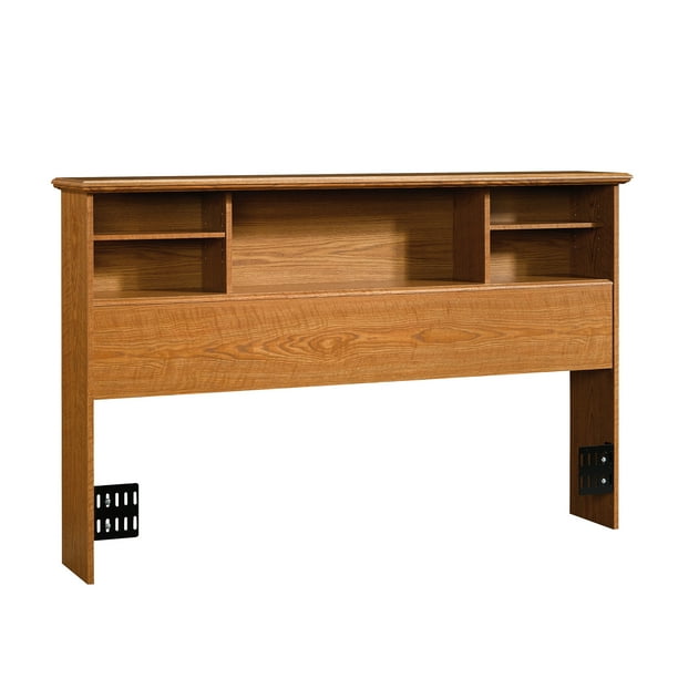 Sauder Orchard Hills Full/queen Bookcase Headboard, Carolina Oak Finish