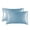 Light blue, variant on Satin Pillowcase Set of 2, Soft Pillow Covers for Hair and Skin, Queen/Standard Size