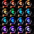 thumbnail image 2 of MyArtWe 3D Axolotl Crystal Ball Night Light Colorful Desktop Table Lamp, 2 of 7