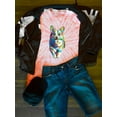 thumbnail image 3 of Colorful Welsh Corgi Sprinting Tie Dye Cyclone Men -Image by Shutterstock, Male Small, 3 of 4